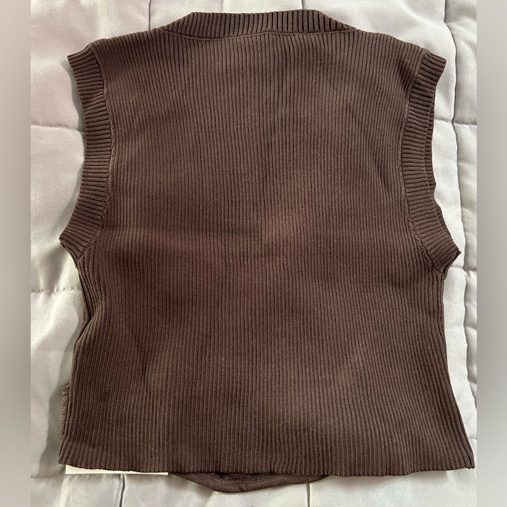 Rib knit tank top - Picture 7 of 9
